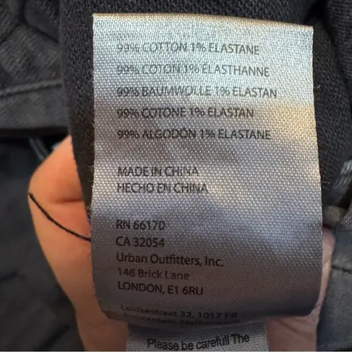 Pilcro NWT Anthropologie Slouchy Chino Wide Leg Pants with Sundrenched Black