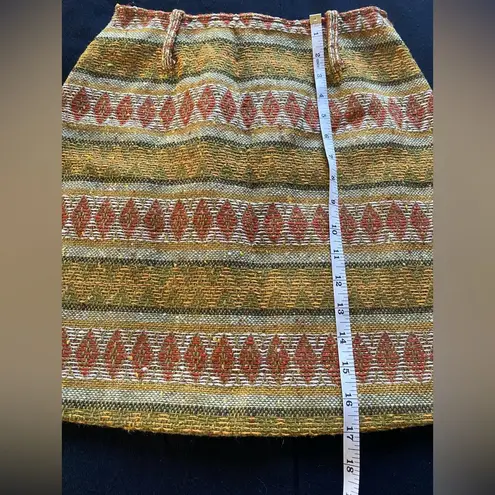 American Vintage VTG 60’s Tweed Mini Skirt w/ Belt Loops!