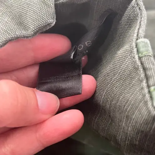 Marc Jacobs ‎ Two-Toned Capri Linen Pants Green Size 4