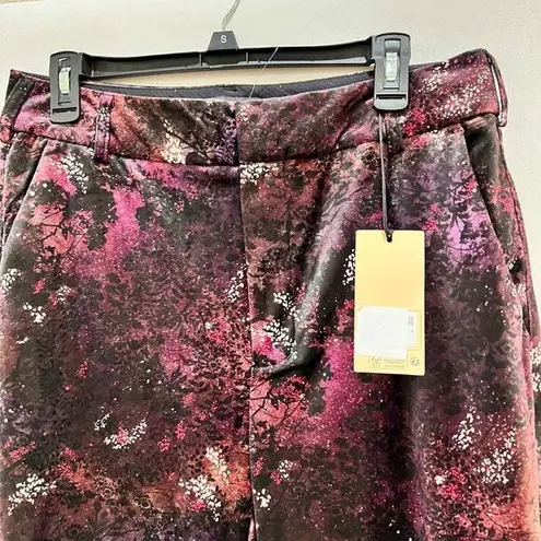 Scotch & Soda Womens Winter Edition Floral Velvet Pants Size 31/32