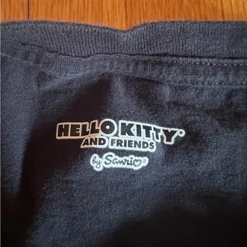 Sanrio Hello Kitty Ugly Christmas Sweater Black Long Sleeved T-Shirt, OS