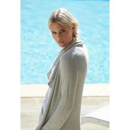 Barefoot Dreams 💕💕 CozyChic Lite Coastal Cardigan ~ Ocean Light Blue XS NWT