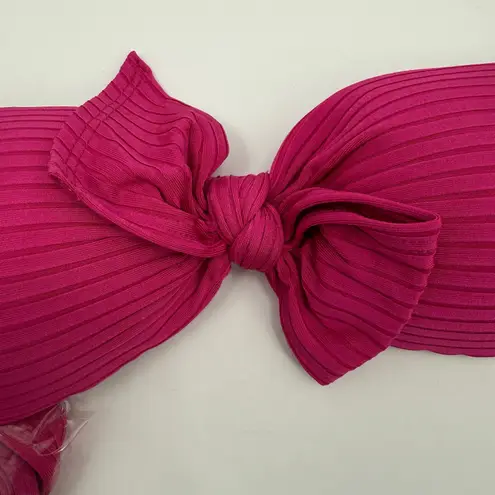 Robin Piccone Neelah Bandeau Bikini Top SZ Extra Small New Removable Straps NWOT