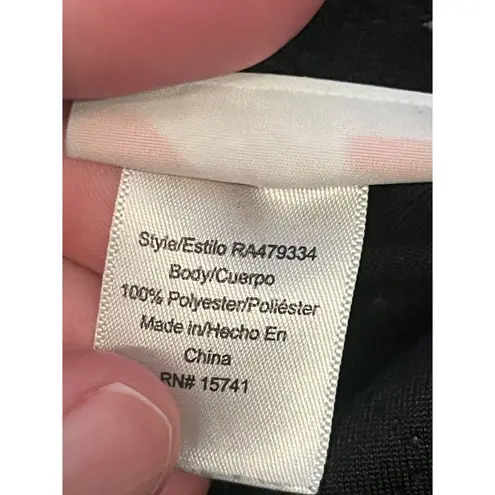 Avia Athletic Women’s Size Medium Athleisure Hooded Track Jacket Black