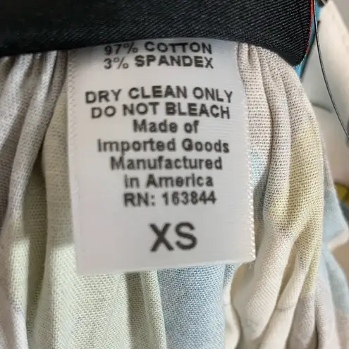 Vixen By Micheline Pitt Ghostbusters Midi Swing Skirt Size XS Green