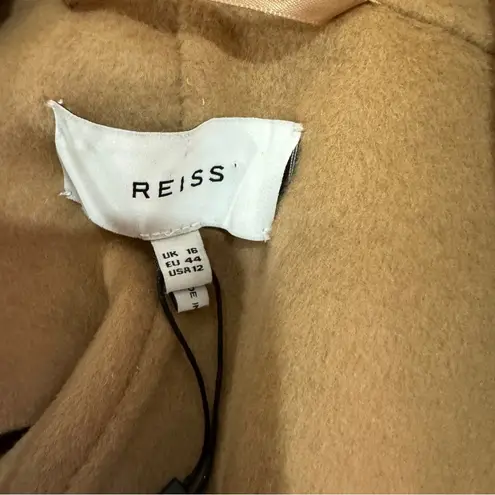 Reiss wool blend Elise belted coat NWT