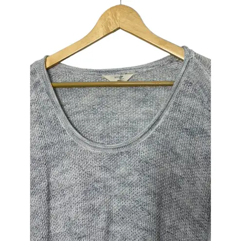 Terra & Sky Blue Open Knit Long Sleeve Sweater Women's Size 3X 24W-26W