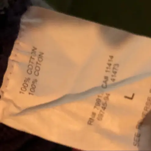 Mimi Maternity Striped Turtleneck Sweater L Pink Size undefined