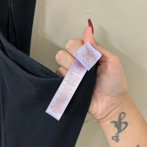 Savage X Fenty Rib Essentials Maxi Slip Black Caviar Sz XL