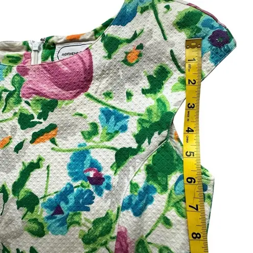 Adrienne Vittadini VTG 80s Dress Floral Midi 4 Fit & Flare Cottagecore Coquette