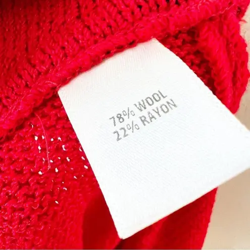 St. John Red Santana Knit Pants