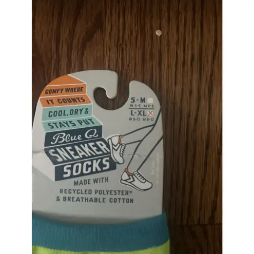 Blue Q Cotton Socks " Chase The Laser !" Sneaker Socks L/XL