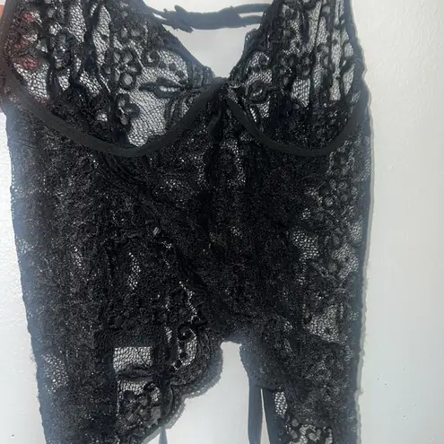 Avidlove  Floral Lace Garter Lingerie Xl