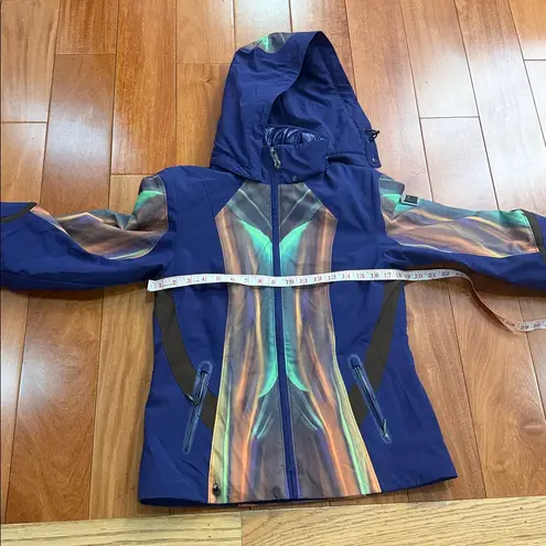 Spyder Vintage Multicolor Abstract Colorful Ski Jacket and Pants Set size 8