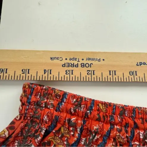 Alix Of Bohemia Women's Natalie Orange Pant, size XL wide leg Red