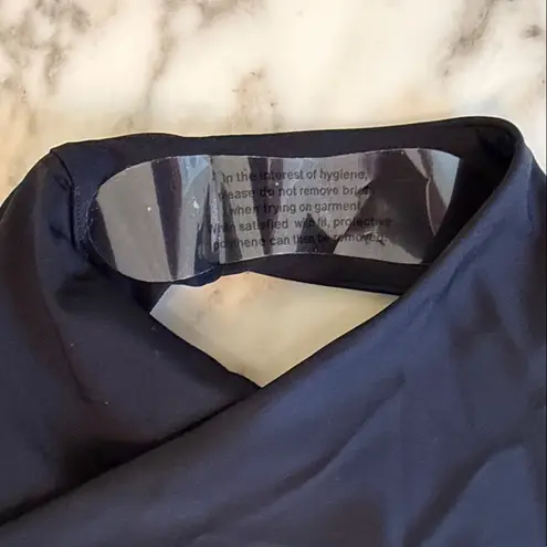 Quince NWT Black Italian Low-Rise Bikini Bottom Sz M