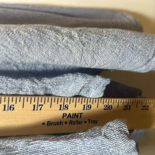 FOR THE REPUBLIC Striped Sleeveless Jumpsuit with Pockets Blue and White size L