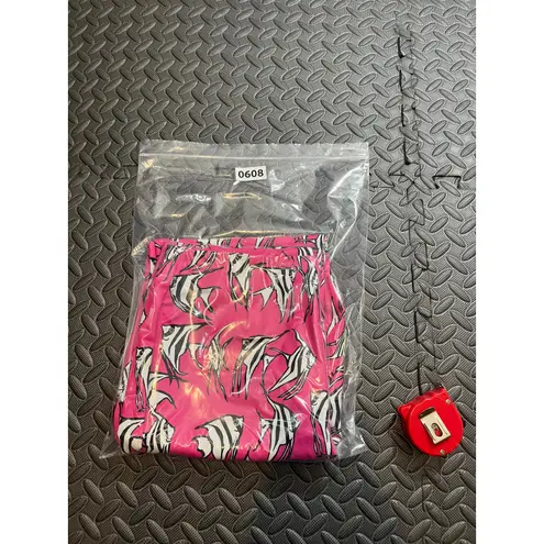 Tyler Boe Womens Pink Fish Pattern All over‎ print Pants NWT Size 6 Cotton - Image 10