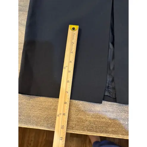 Jill Stuart Jill Black Deep V Bell Sleeve Midi Cocktail Dress Size 4 NWT $318