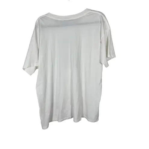 Daydreamer Guest Check Tee Short Sleeve White Shirt Oversized Medium NEW