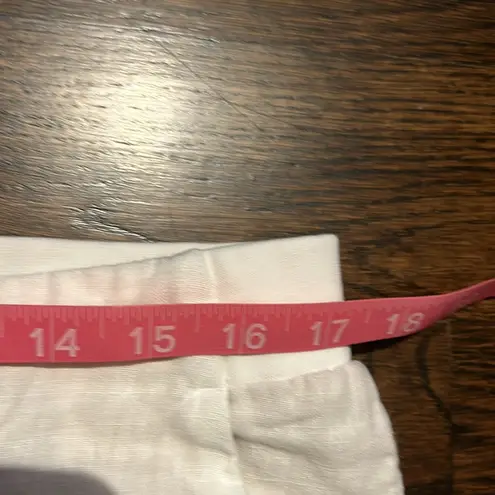 J. Jill‎ Love Linen Pull On Pants White Size M