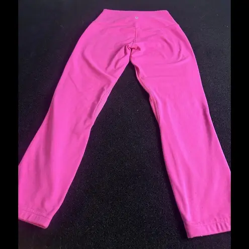 Lululemon  Legging Womens 8 Align  Pant 31” Sonic Pink