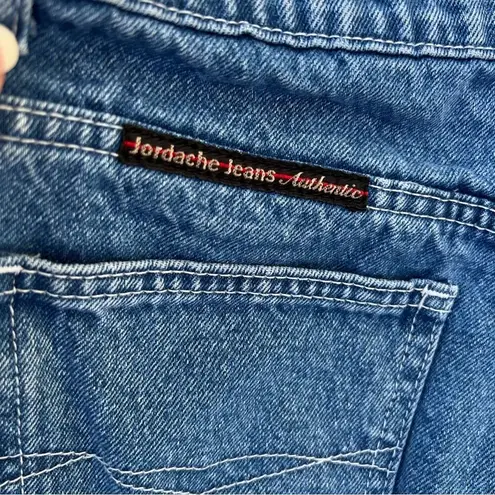 Jordache Vintage 90s Y2K Side Stripe Flare Jeans