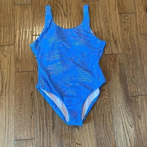 Vigoss  NWOT purple laser cut overlay one price swimsuit M