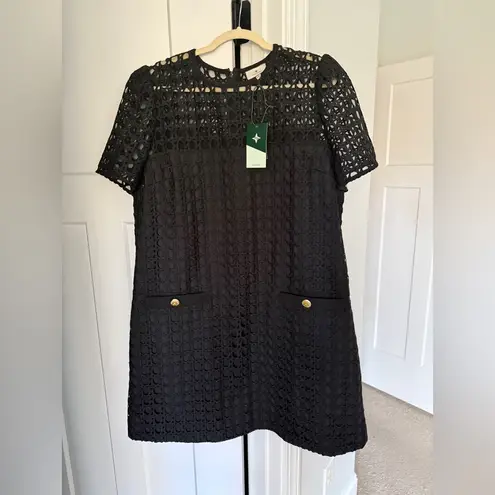 Tuckernuck NWT Black Cane Lace Janelle Dress New short sleeve