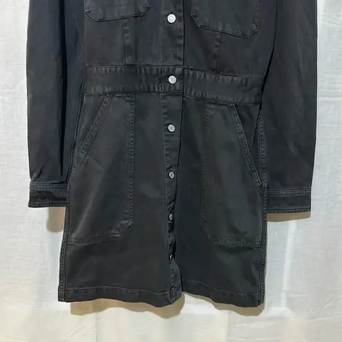 Rails NWOT Lisette Mini Denim Dress Black XS