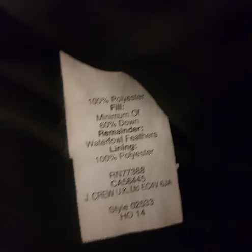 J. Crew Puffer Vest Sz XS Normcore Outdoor Hiking Utility Outdoors Camping