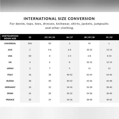 One Teaspoon  Preachers High Rise Skinny Jeans, Size 28, NWOT