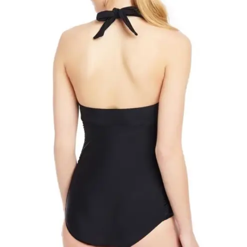 Motherhood Maternity Motherhood Beach Bump Maternity One Piece Swimsuit Sz L UPF 50+ Pregnancy