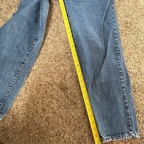 Jordache Vintage 80s 90s rigid cotton barrel pleated high waisted mom jeans