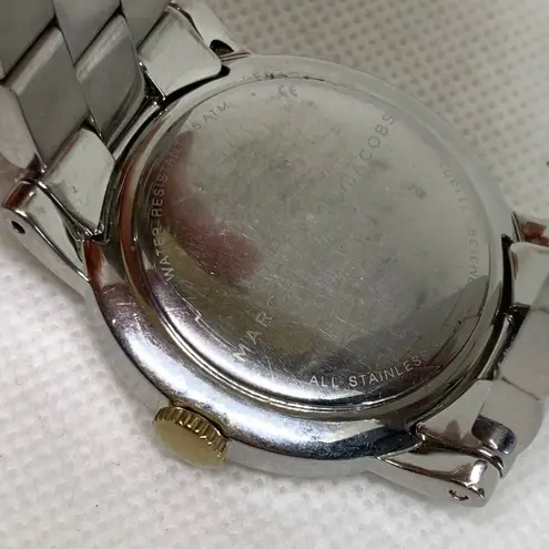 Marc by Marc Jacobs Women’s Marc Jacob’s Wrist Watch gold silver tone 35mm quartz 6.5” running