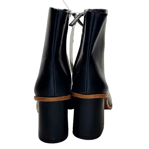 Time And Tru NWT Women's Square Toe Sz 8 Dress Boots WMTT42fM018l Booties Black