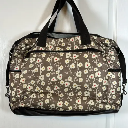Skip Hop Brown Cherry Blossom Diaper Bag EUC #CL