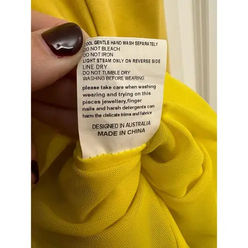 Elliatt Marigold Gown XS