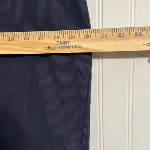 Canyon River Blues Thermal T-Shirt XL Navy Blue Ribbed Knit 100% Cotton Grunge