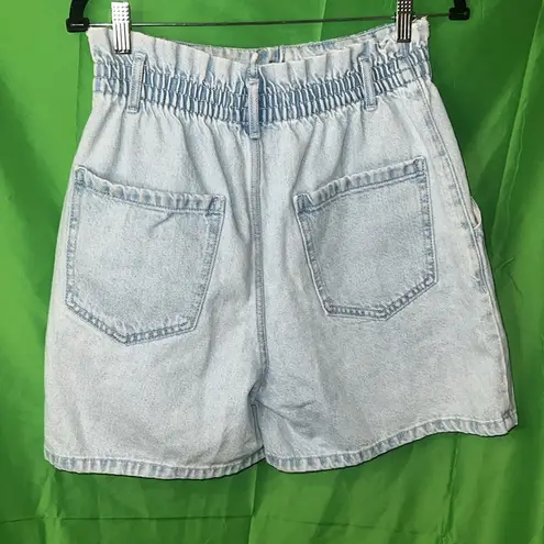 ZARA  High Rise Distressed Shorts size 10