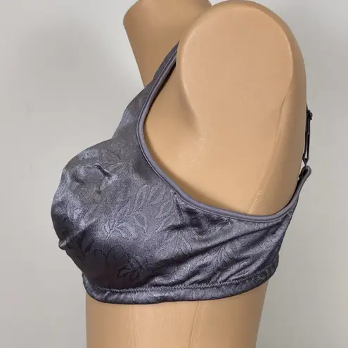 Bali Passion for Comfort Natural Uplift Wire Free Bra Size 38C 3228 Dusty Purple