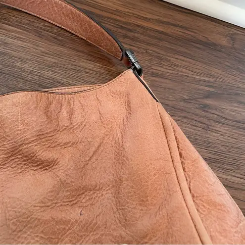 Aimee Kestenberg  Leather Hobo Shoulder Bag Tan Slouchy Bag