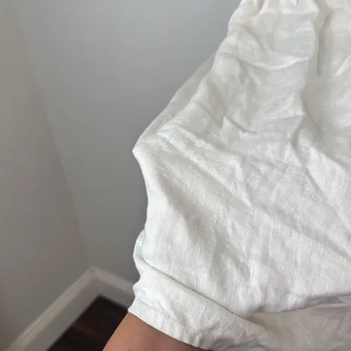 Faithfull the Brand faithfull shivka mini dress - plain egg shell sz M