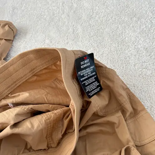 Woman Within NWT Women's Sz 22W Plus Sz Khaki Tan Embroidered Floral Pants