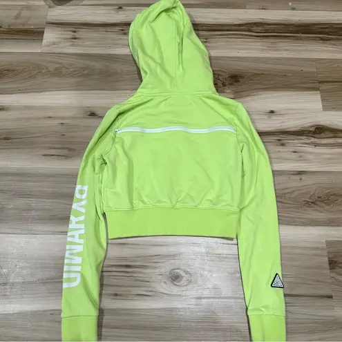 Black Pyramid  Neon Cropped Hoodie Women’s Small