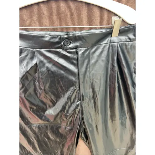 Halston Black Ankle Length Straight Leg Pants Woman’s Size XL NEW MSRP $89