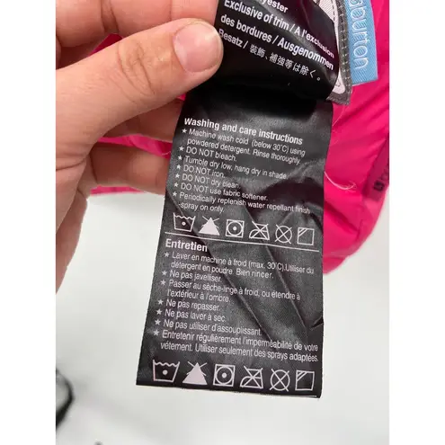 Burton Reversible Down Snowboard Jacket Pink Purple Size XS Women's