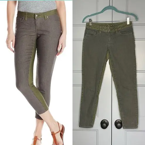prAna Women's Jett Capri Pants Green Ankle Skinny Size 0/25
