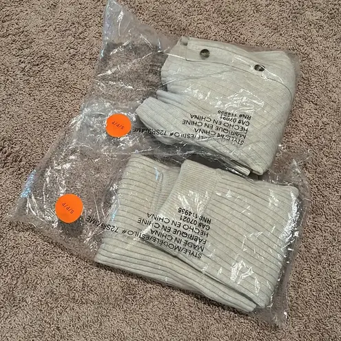 Current Air Trend Savvy Midi Ribbed Knit Cardigan and Skirt Set