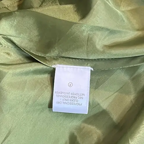 EUC Francis Valentine Women’s Green Wool Pleated Skirt Size Large